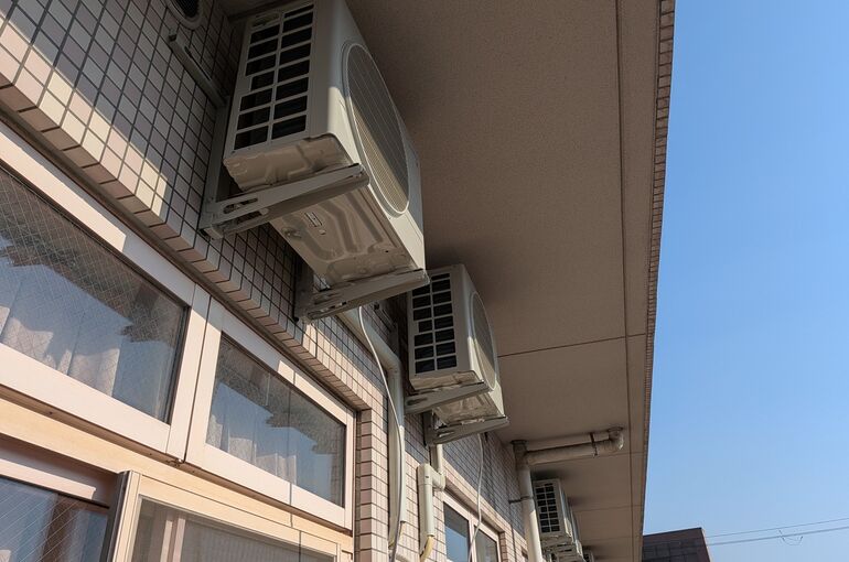 室外機取付